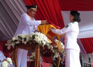 Bupati Kukar Beri Pesan Kuatkan Persaudaraan dan Tetap Tangguh pada Peringatan HUT RI ke-77 Hari Kemerdekaan